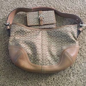 Authentic coach purse